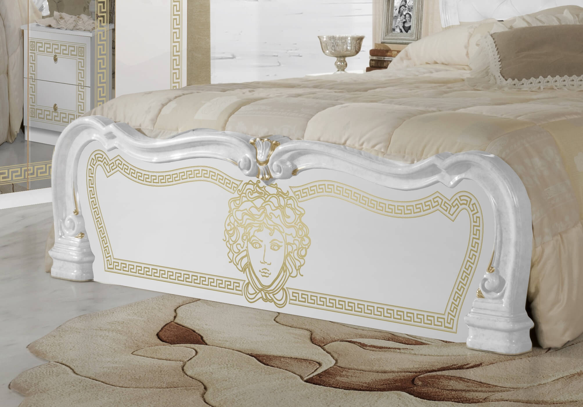 vilma white fußteil